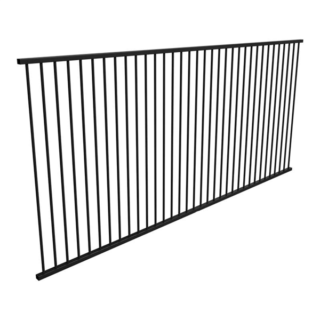 Flat Top Pool Fence Panel