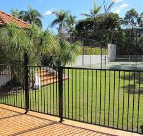 Pool fence panel