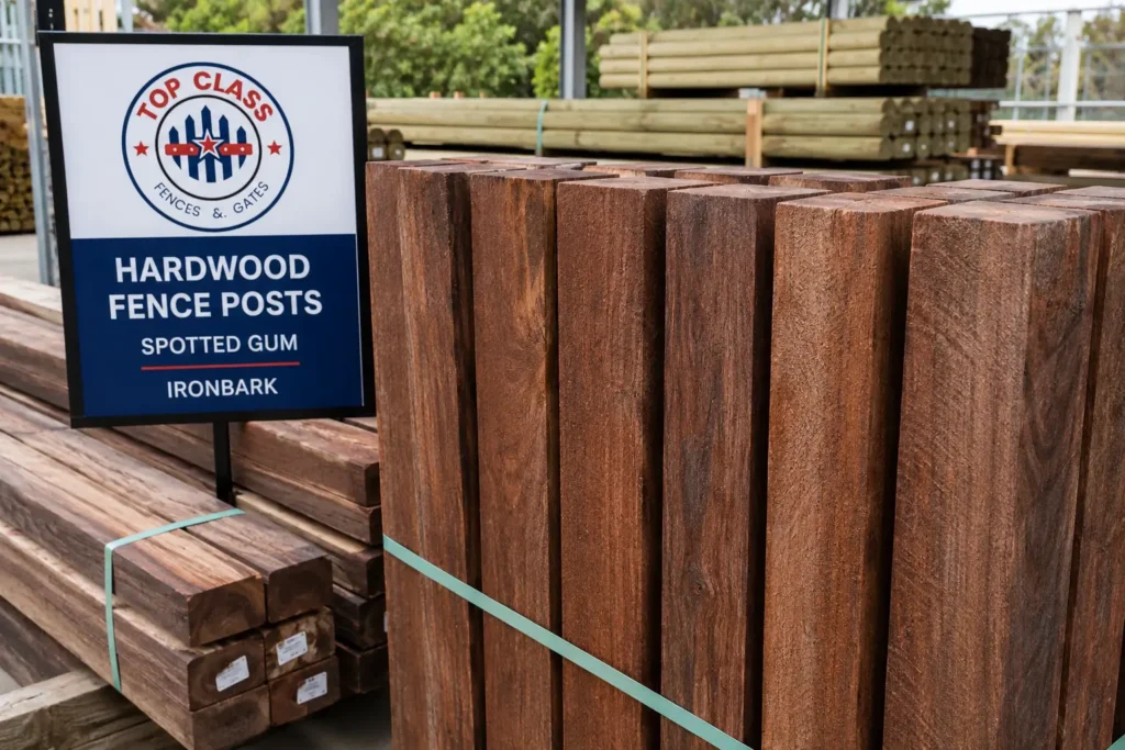 Hardwood Fence Posts — Spotted Gum and Ironbark for Queensland Fencing Hardwood Fence Posts — Spotted Gum and Ironbark for Queensland Fencing