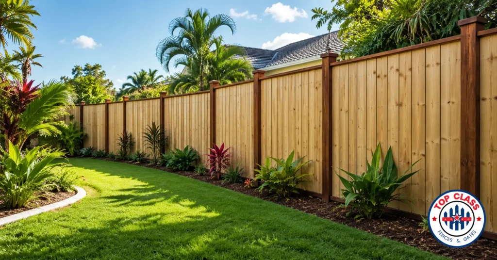 Timber Fencing Brisbane Queensland — Treated Pine Palings on Hardwood Posts
Timber Fencing Brisbane Queensland — Treated Pine Palings on Hardwood Posts