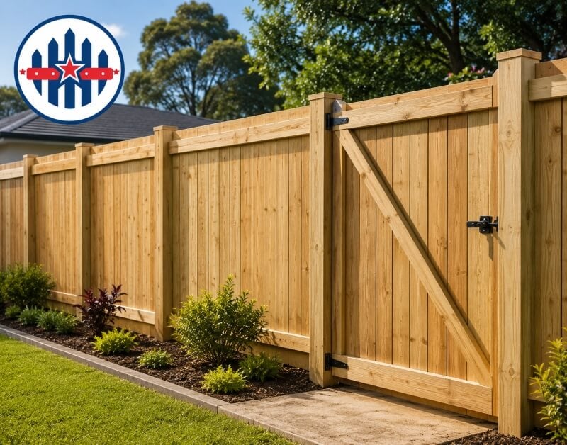 Shop timber fencing supplies in Brisbane — Top Class Fences Premium timber fencing supplies and gates available from Top Class Fences in Brisbane