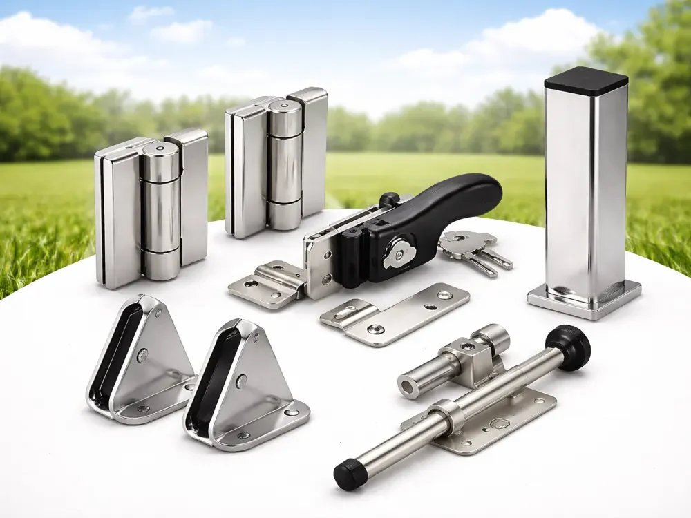 Stainless Steel Fence Gate Accessories in Brisbane